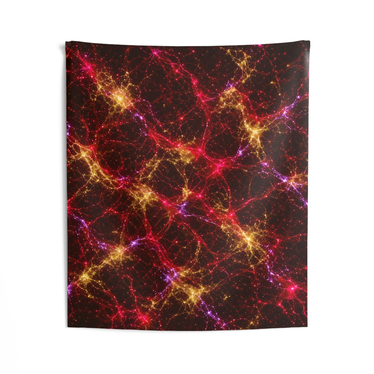Neon Mycelium - Rainbow Nerve Tapestry