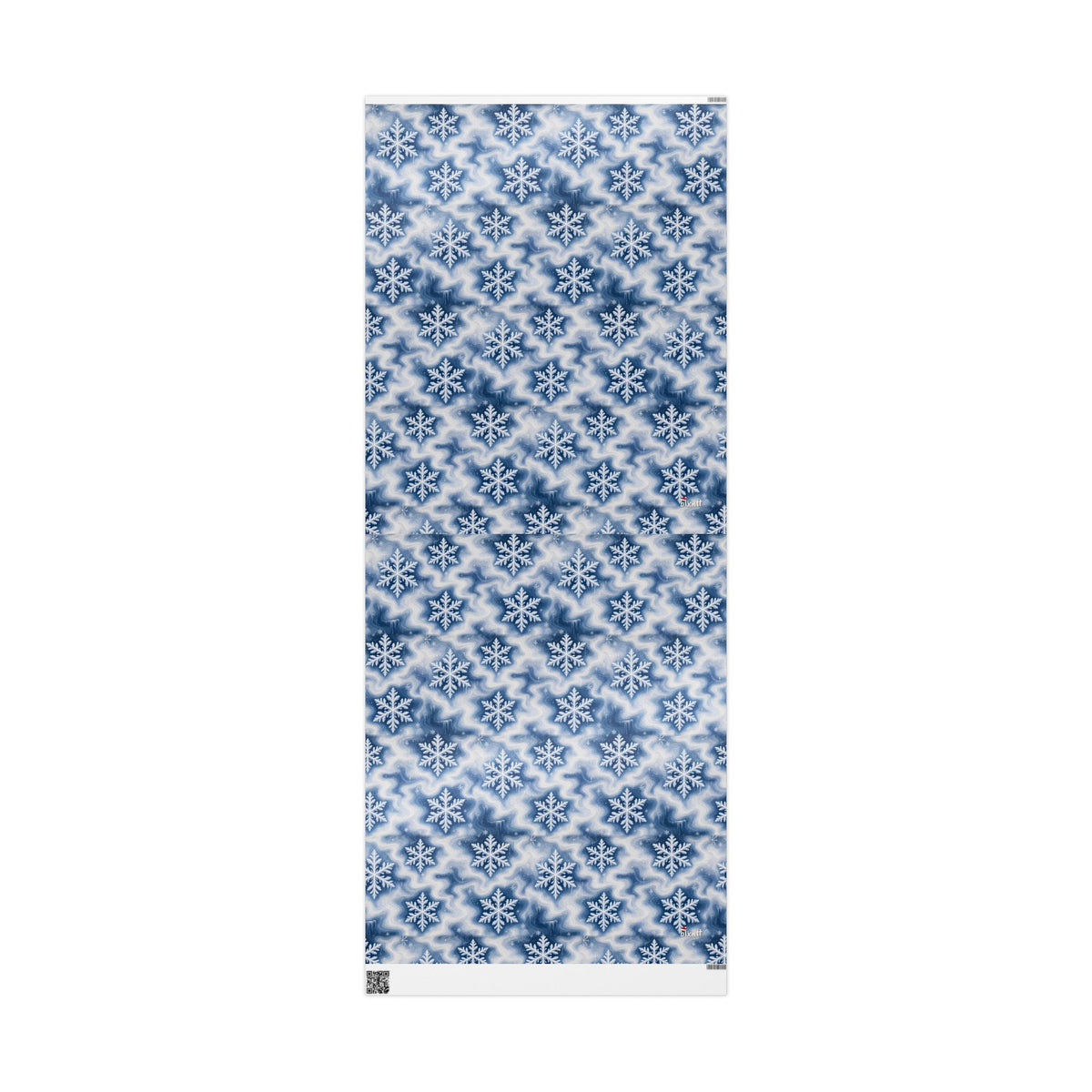 Snowflake Trippy Christmas Wrapping Paper