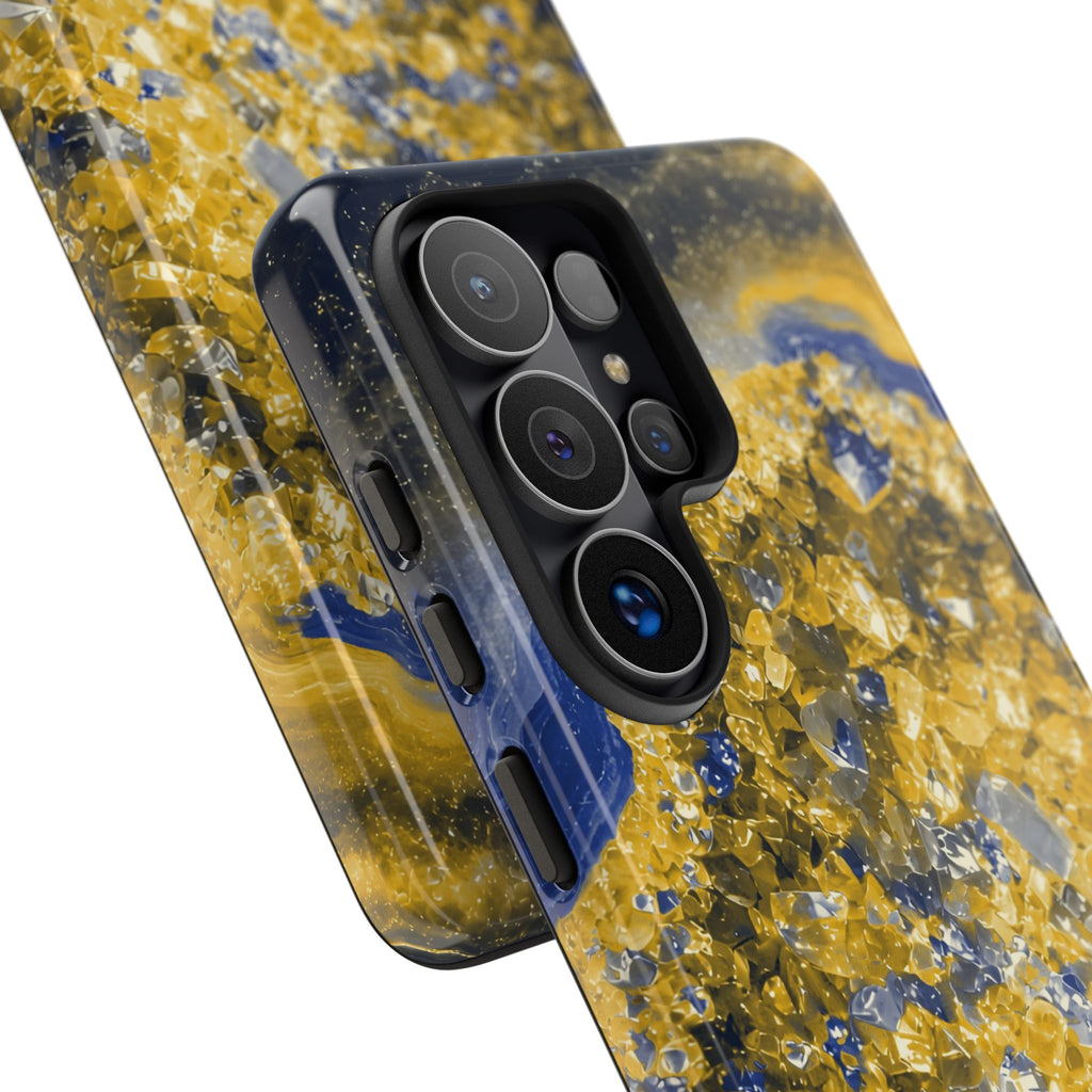 Geode Core - Mustard Navy Phone Case