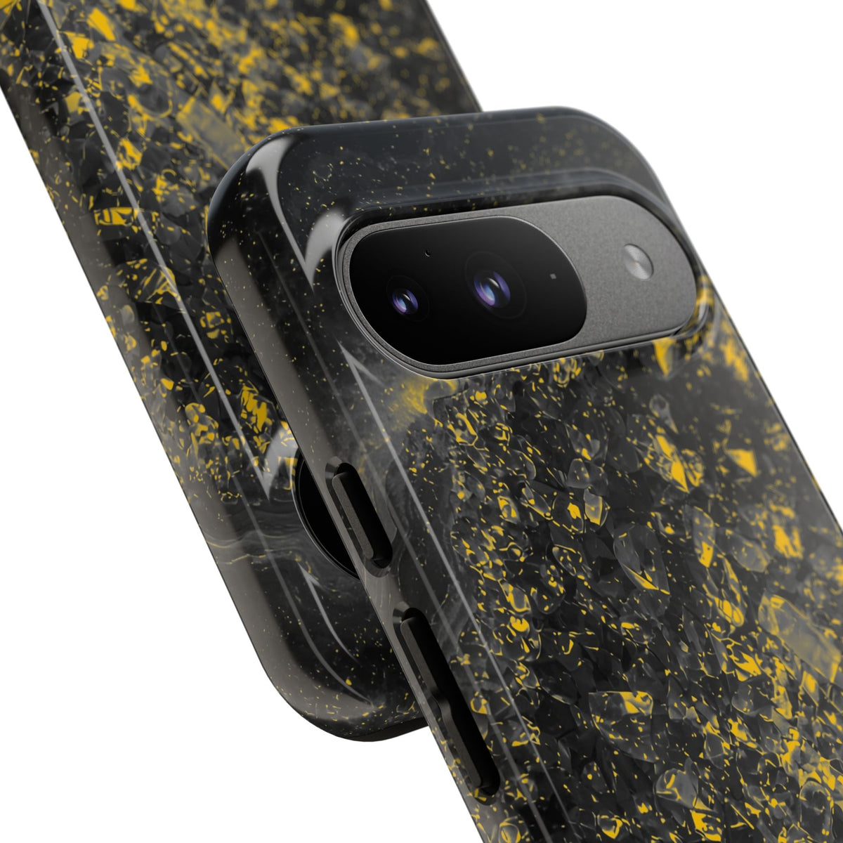 Geode Core - Mono Gold Spark Phone Case