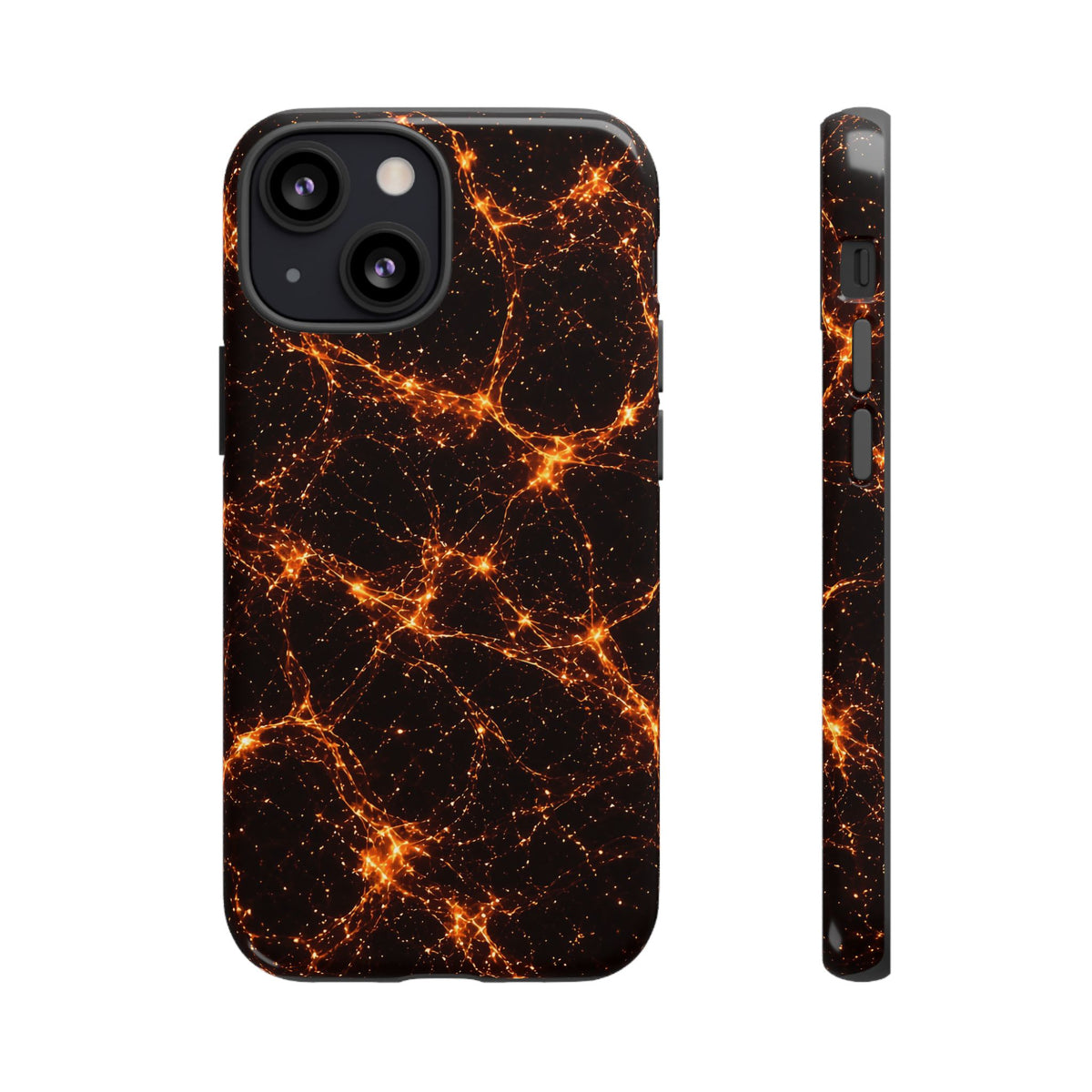 Neon Mycelium - Solar Flare Phone Case