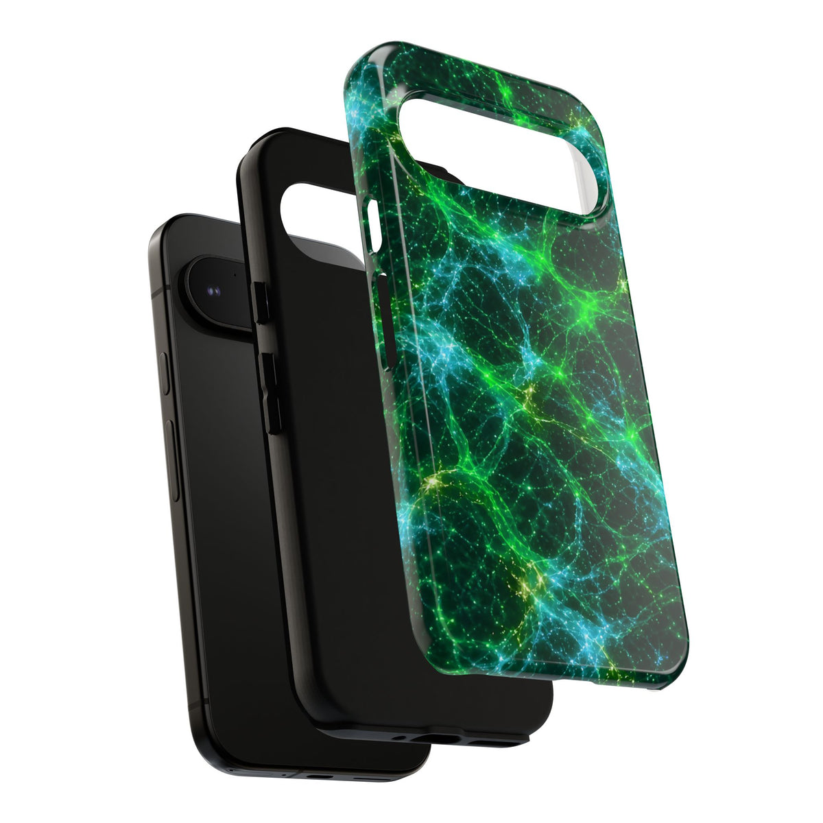 Neon Mycelium - Mermaid Phone Case