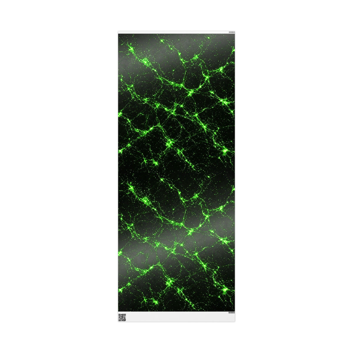 Neon Mycelium - Toxic Lime Wrapping Paper
