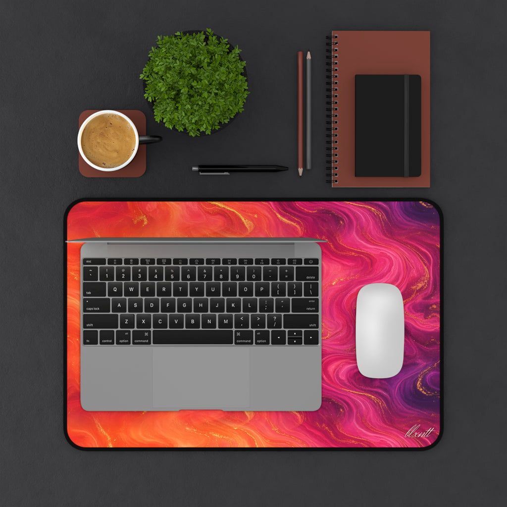 Sunset Marble Desk Mat