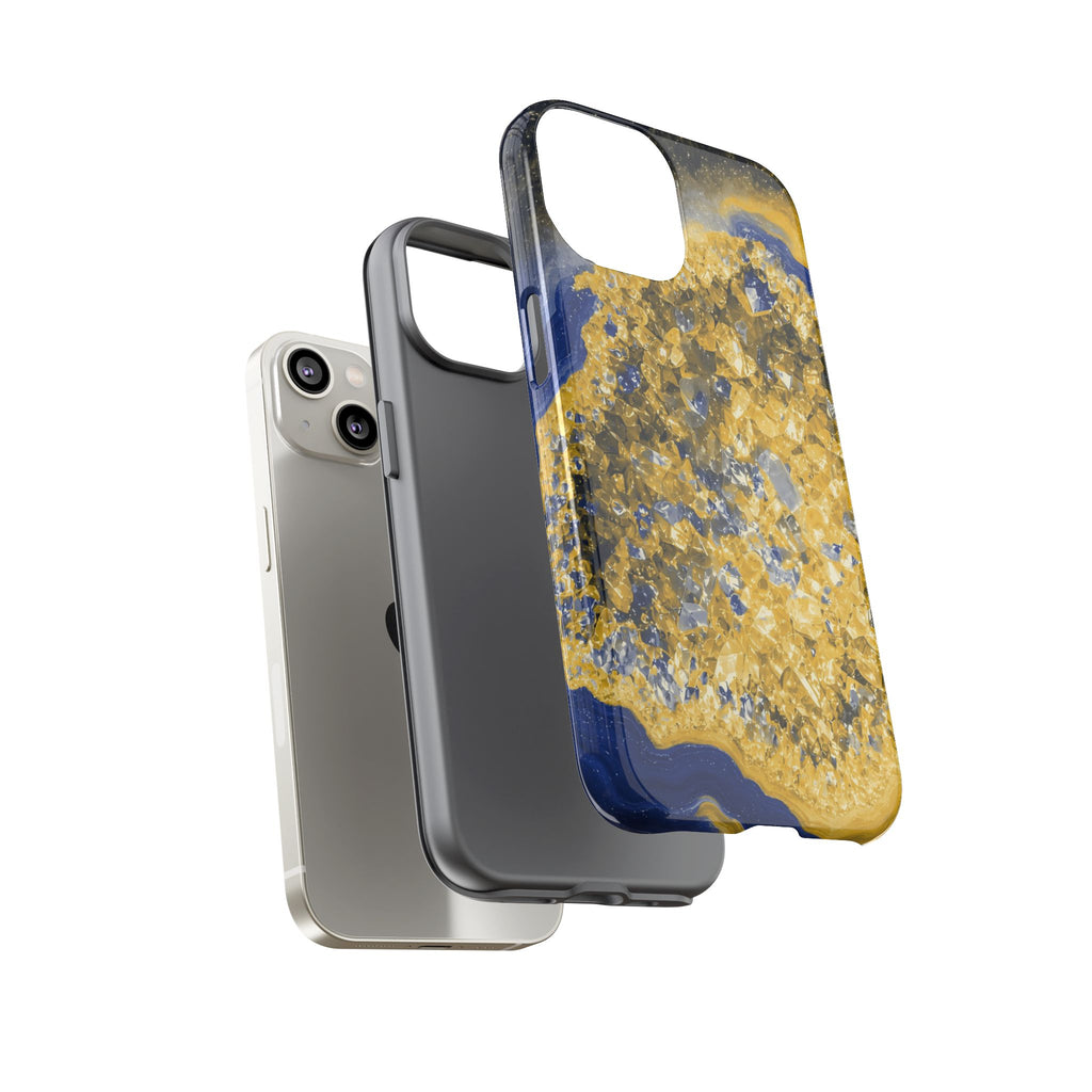 Geode Core - Mustard Navy Phone Case