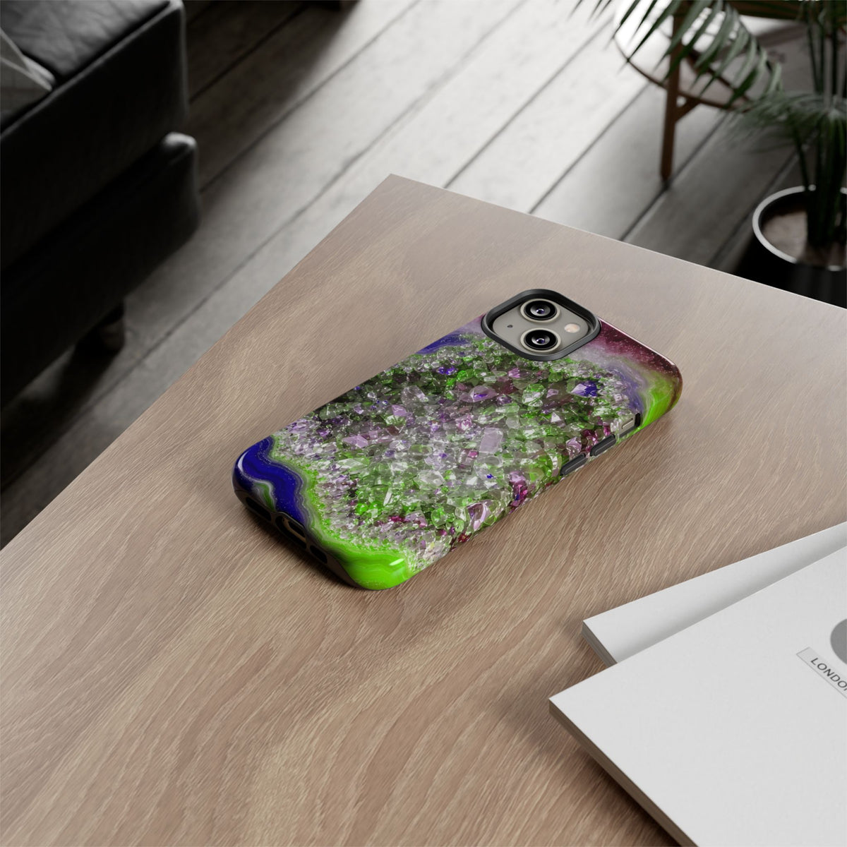 Geode Core - Cosmic Berry Phone Case