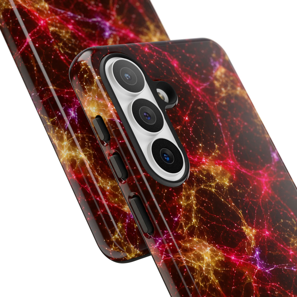 Neon Mycelium - Rainbow Nerve Phone Case