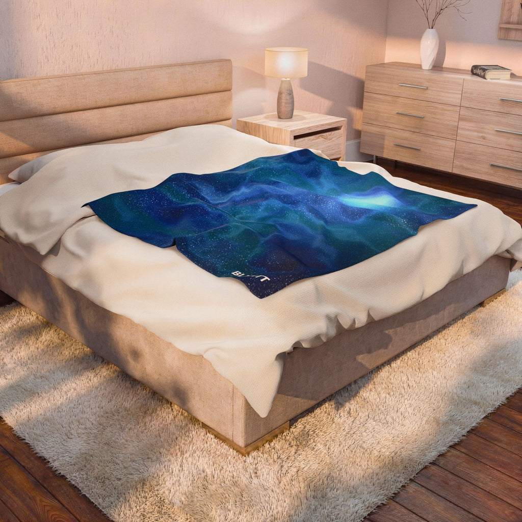 Blue Rainbow Dream Blanket