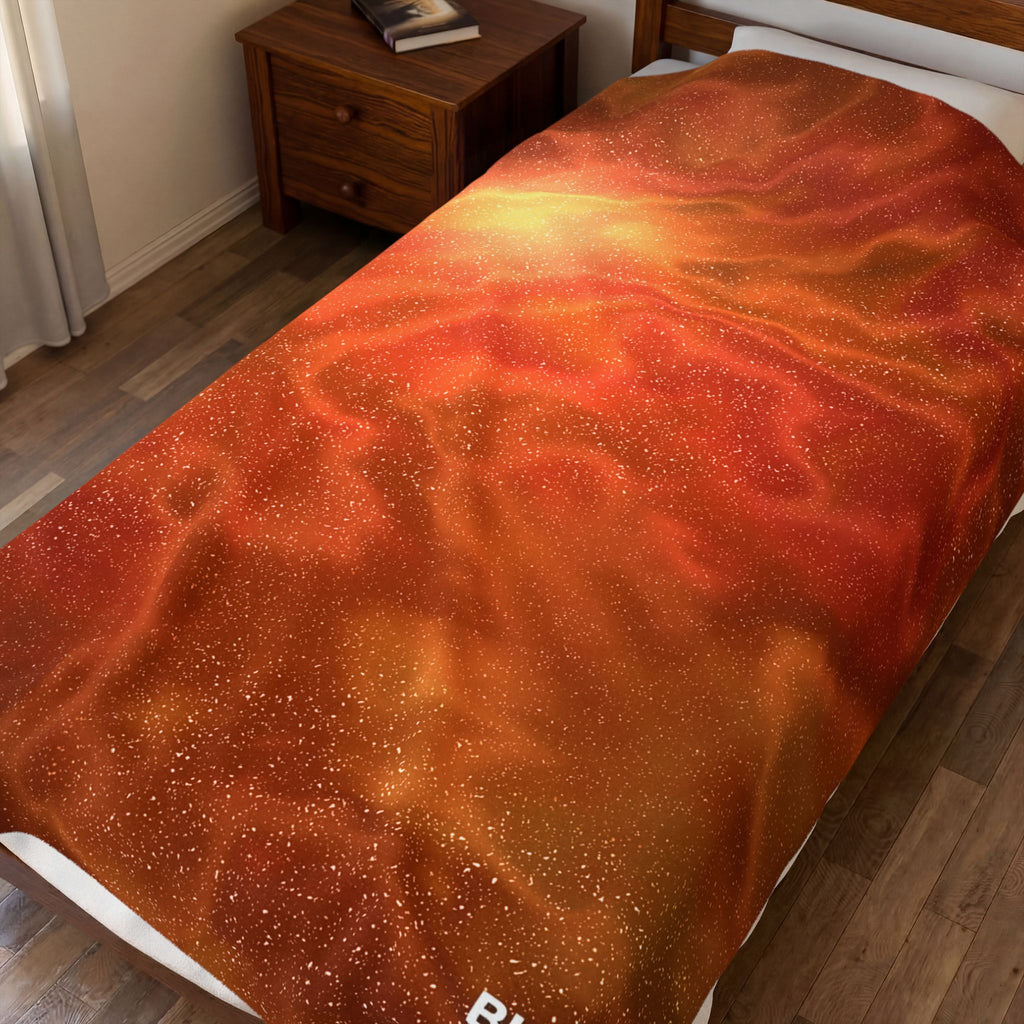 Orange Rainbow Dream Blanket