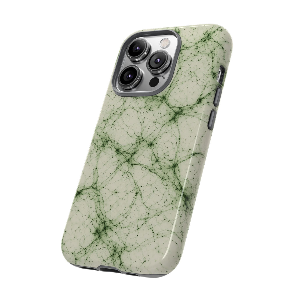 Neon Mycelium - Matcha Latte Phone Case