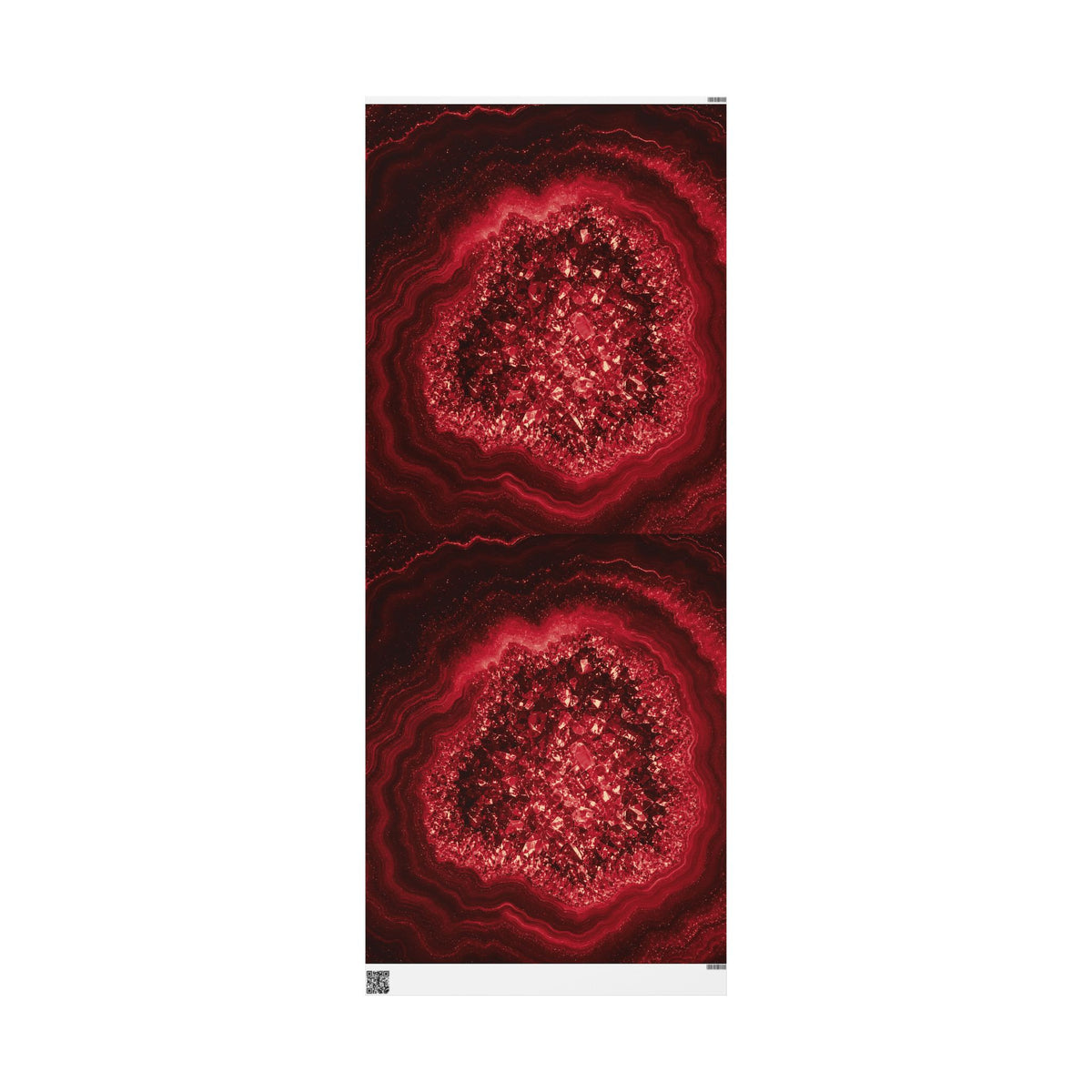Geode Core - Cherry Cola Wrapping Paper