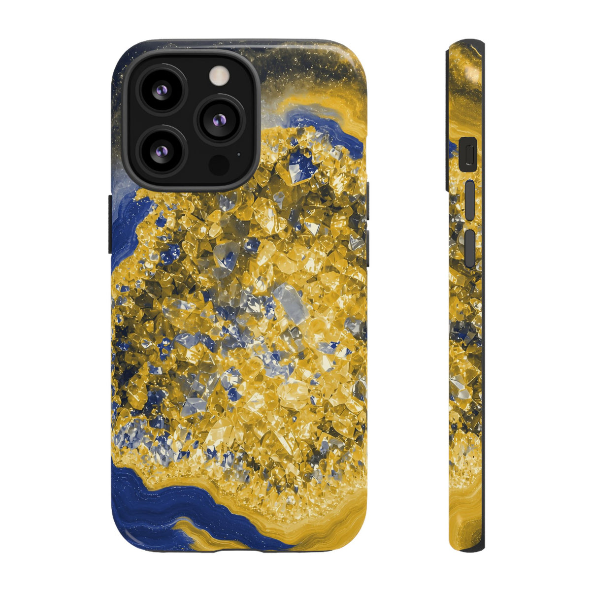 Geode Core - Mustard Navy Phone Case