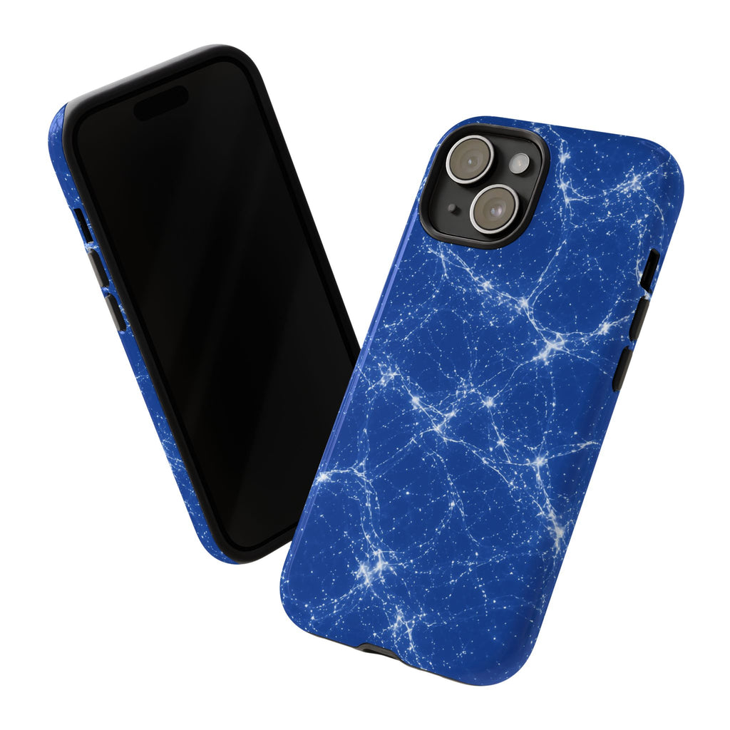 Neon Mycelium - Blueprint Phone Case