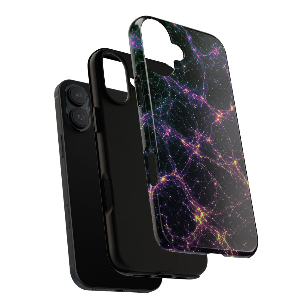 Neon Mycelium - Holographic Phone Case