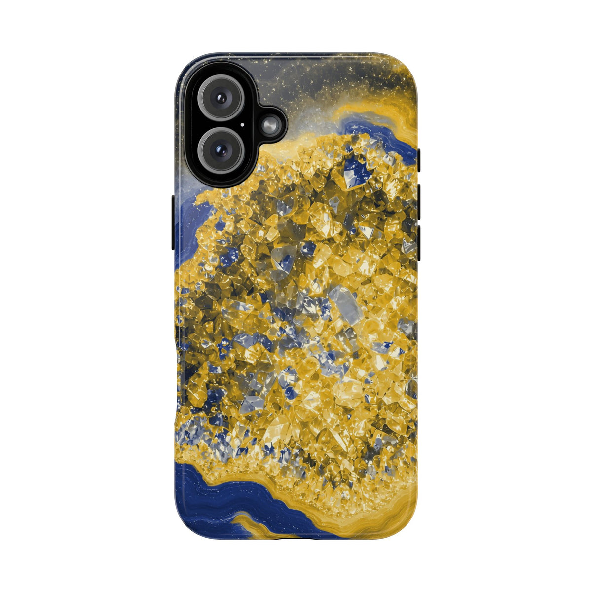 Geode Core - Mustard Navy Phone Case