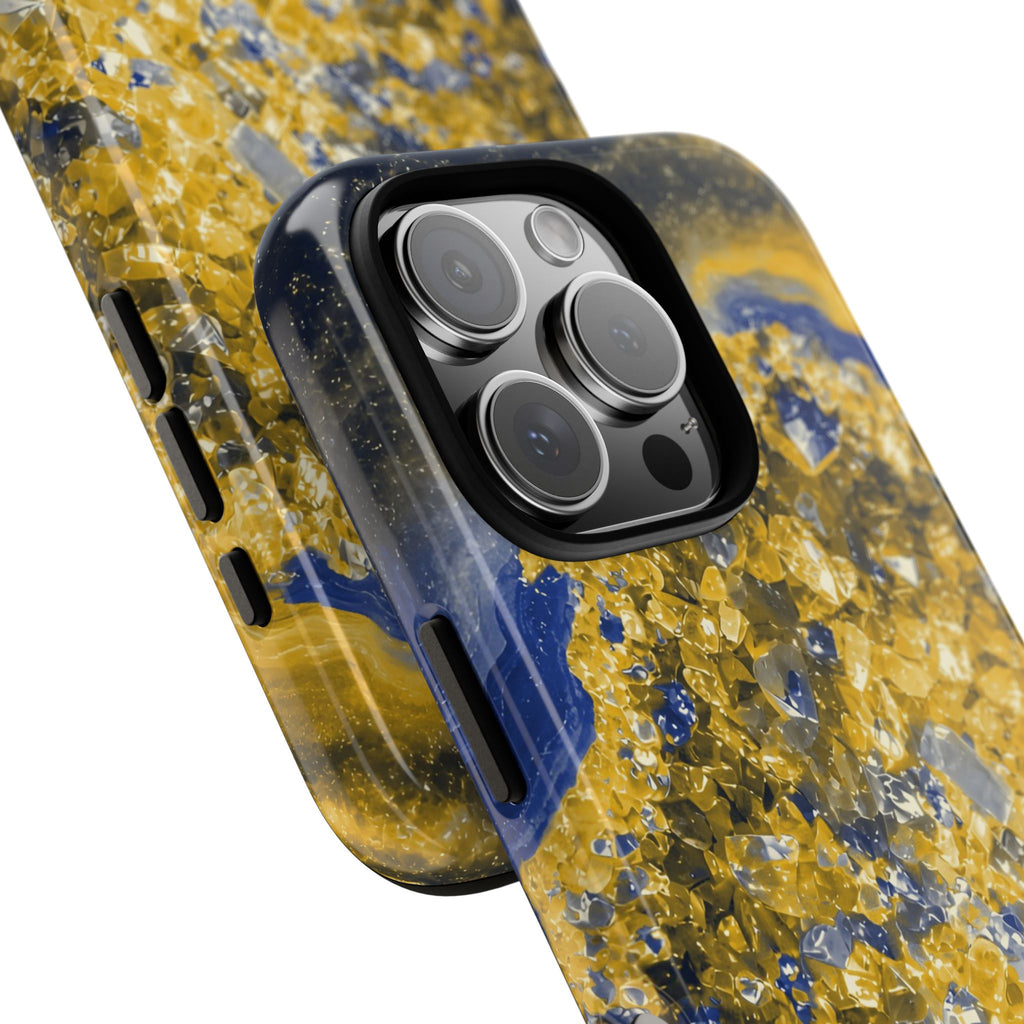 Geode Core - Mustard Navy Phone Case