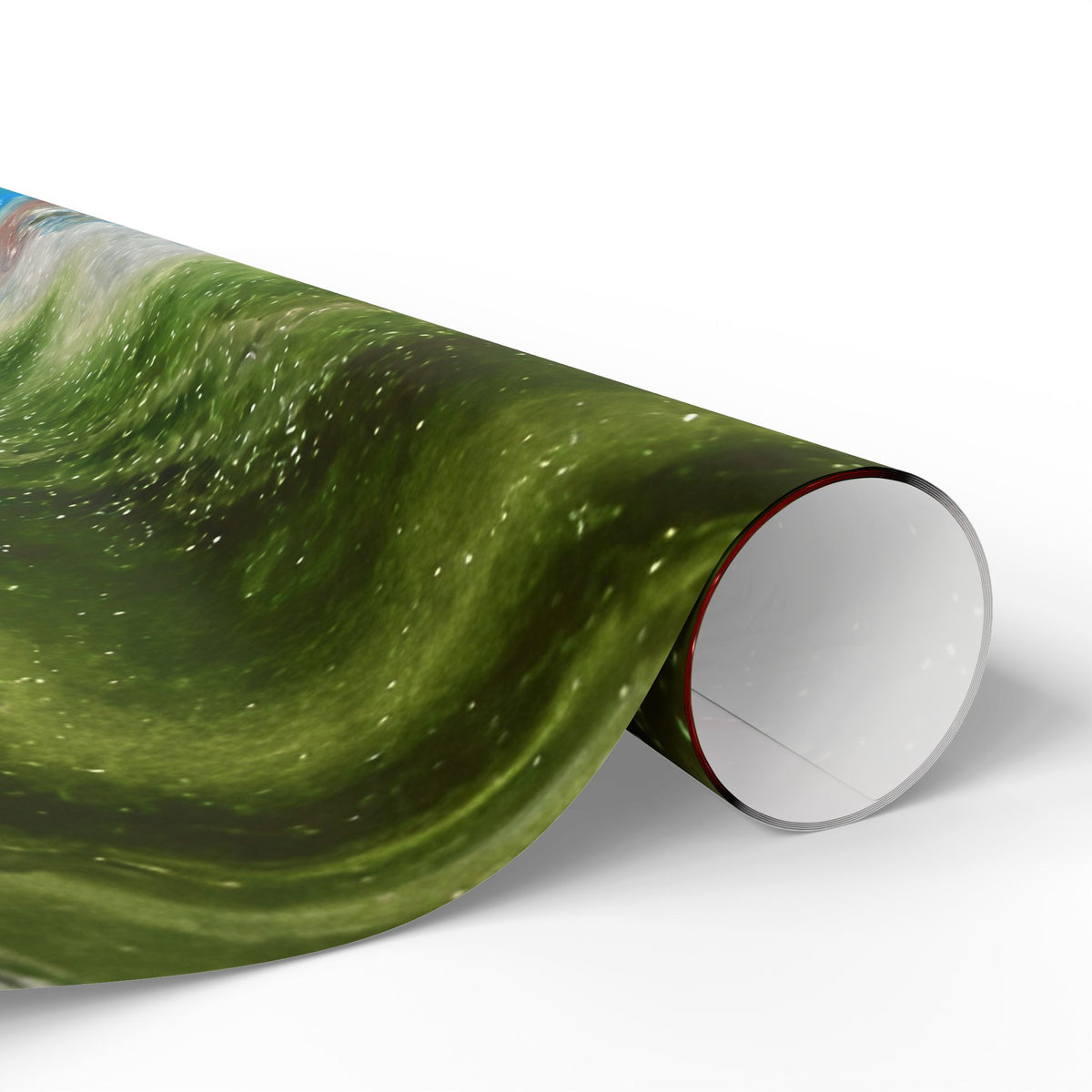 Geode Core - Lagoon Wrapping Paper