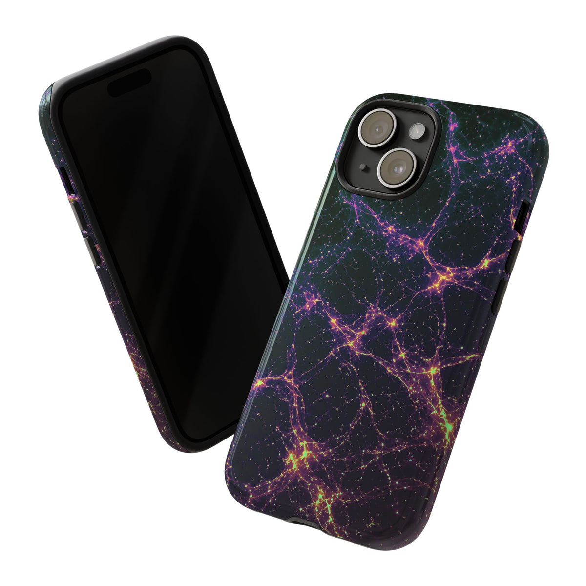 Neon Mycelium - Holographic Phone Case