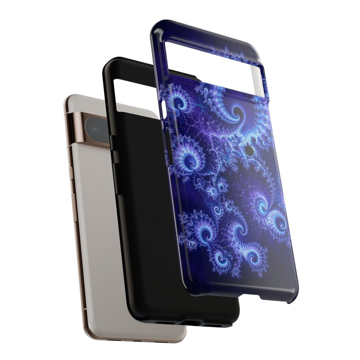 Copper Infinity - Bioluminescent Jellyfish Phone Case