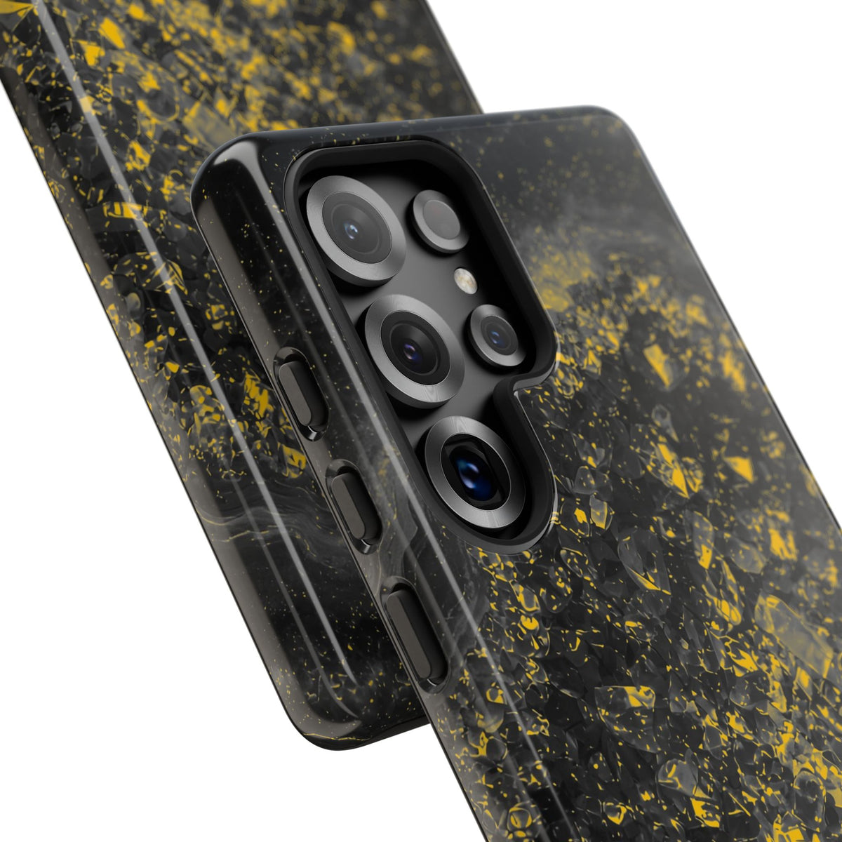 Geode Core - Mono Gold Spark Phone Case
