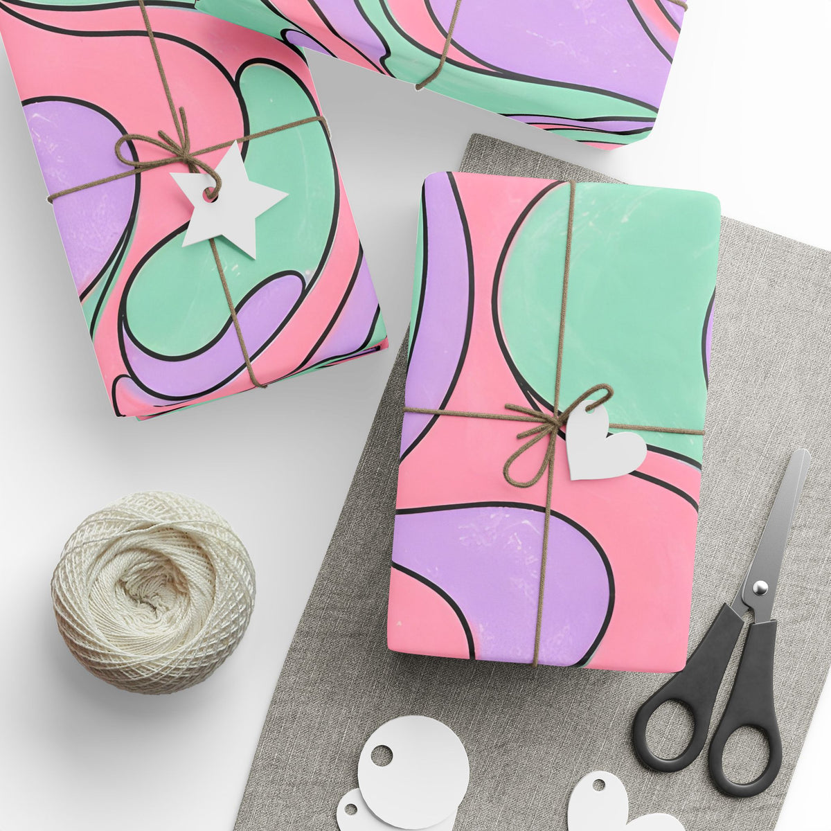Fillmore Flow - Pastel Wrapping Paper