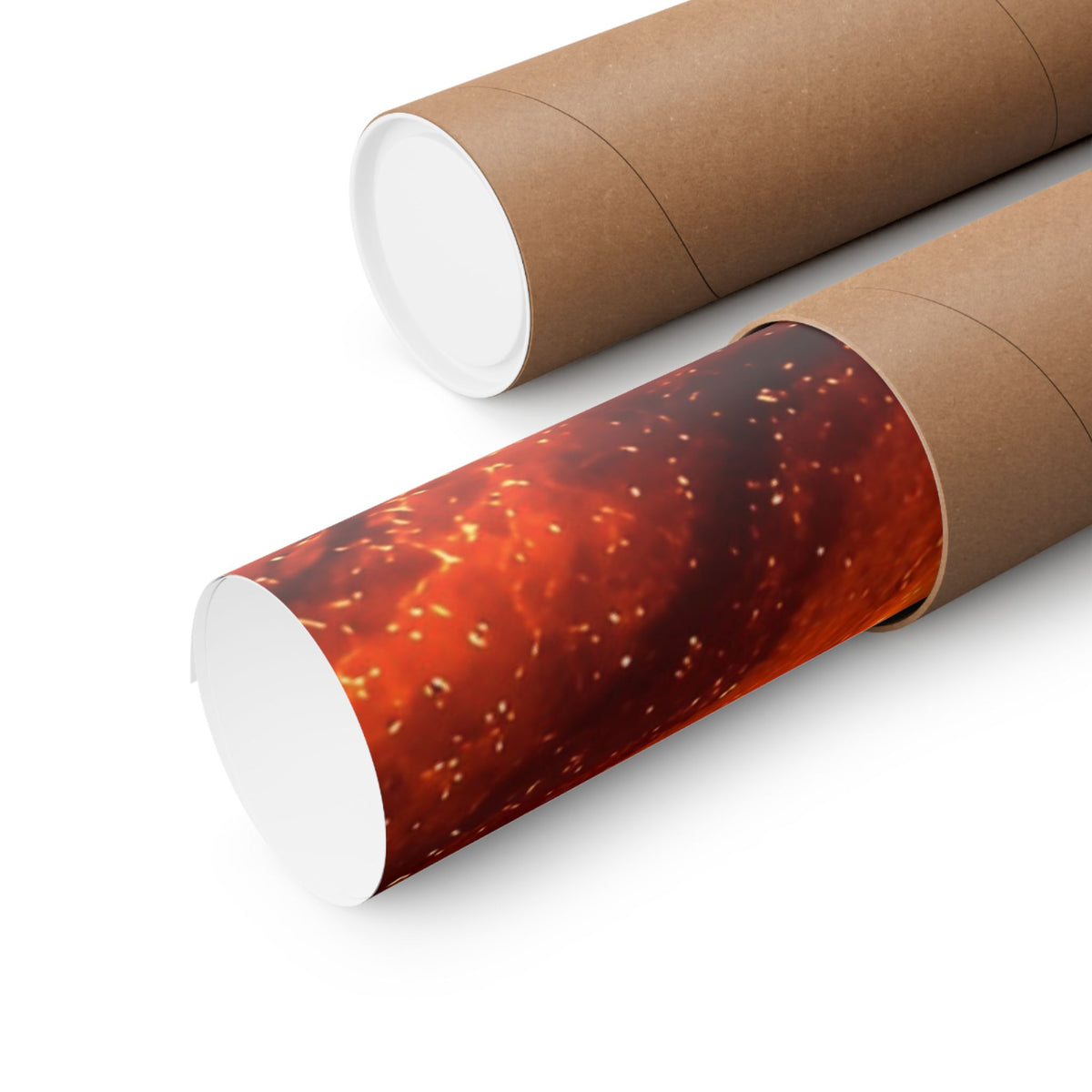 Geode Core - Molten Lava Poster