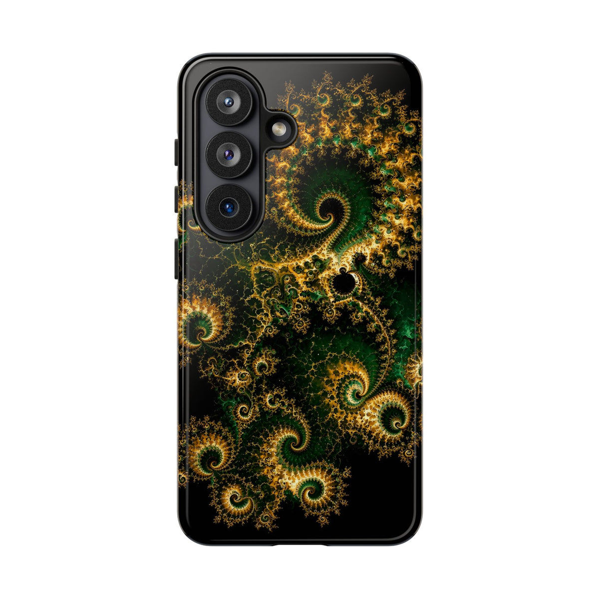 Copper Infinity - Emerald & Gold Phone Case