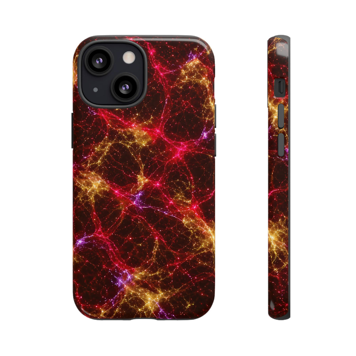 Neon Mycelium - Rainbow Nerve Phone Case