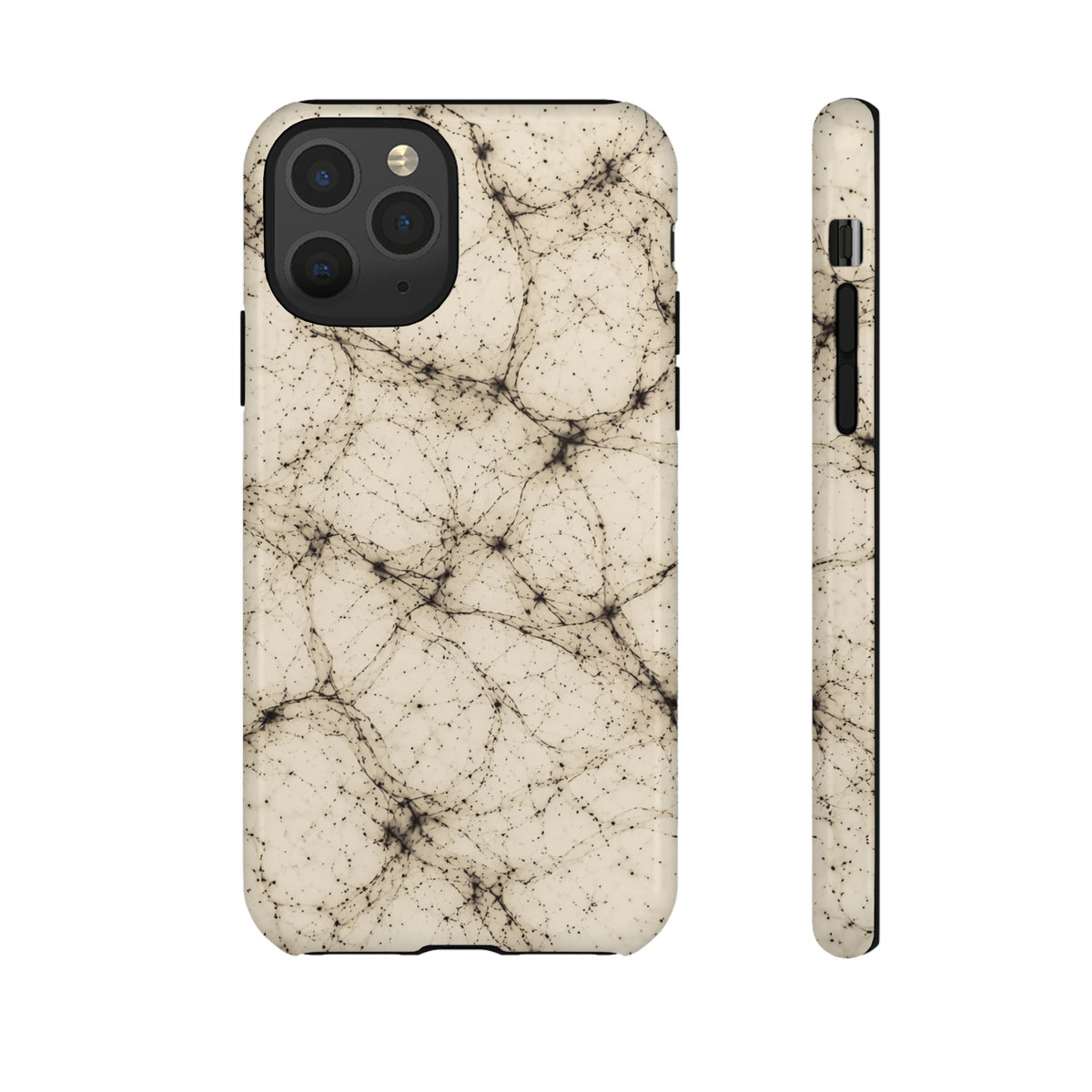 Neon Mycelium - Ink on Paper Phone Case