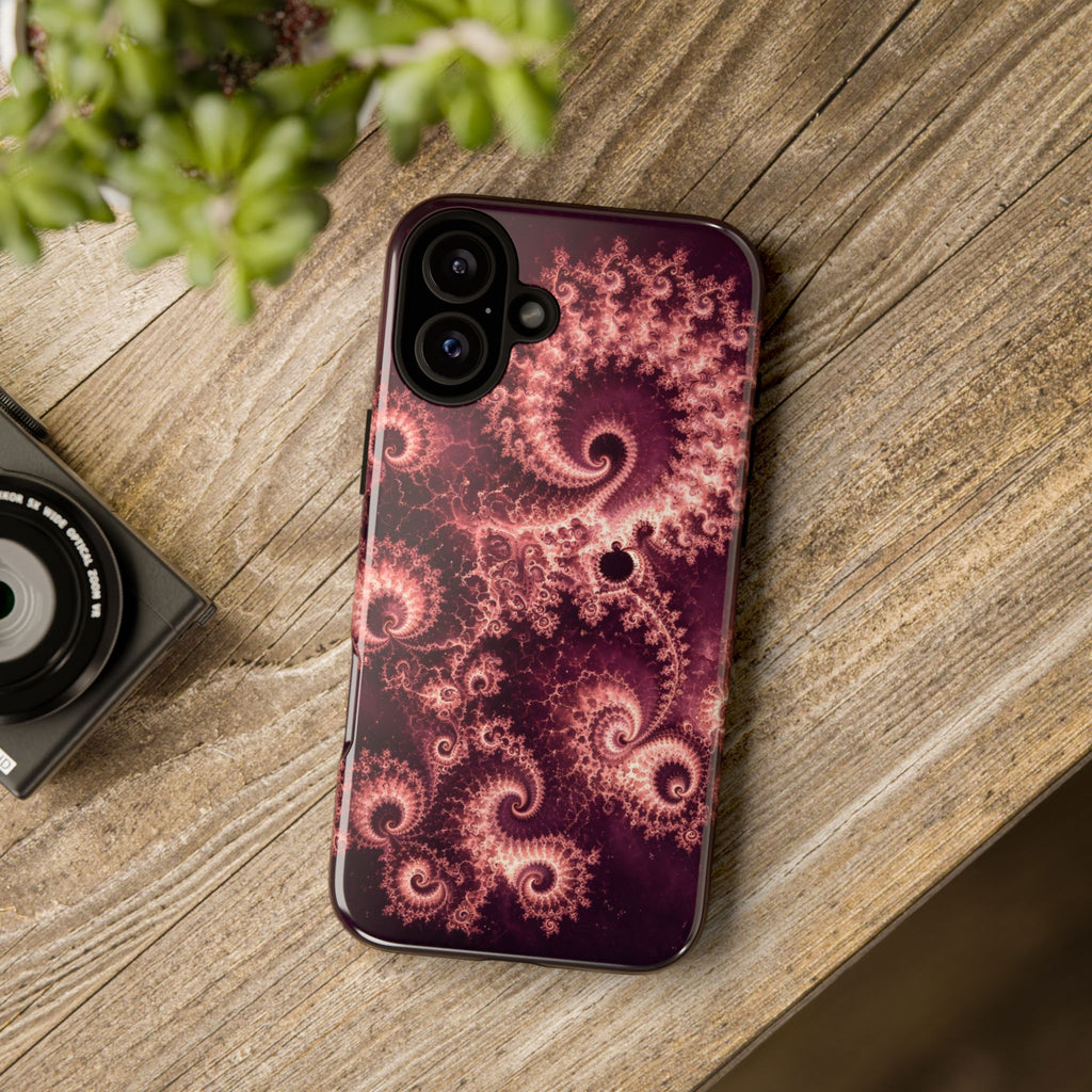 Copper Infinity - Rose Quartz Phone Case