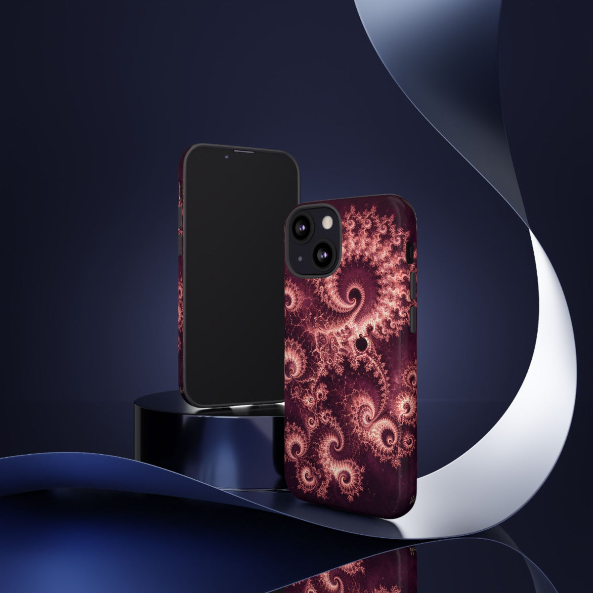 Copper Infinity - Rose Quartz Phone Case