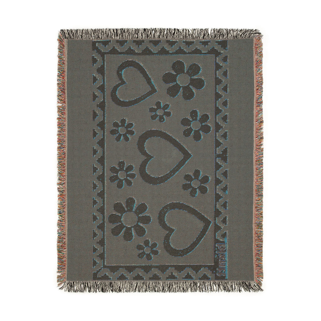 BLXNTT Red Hippie Woven Blanket #3