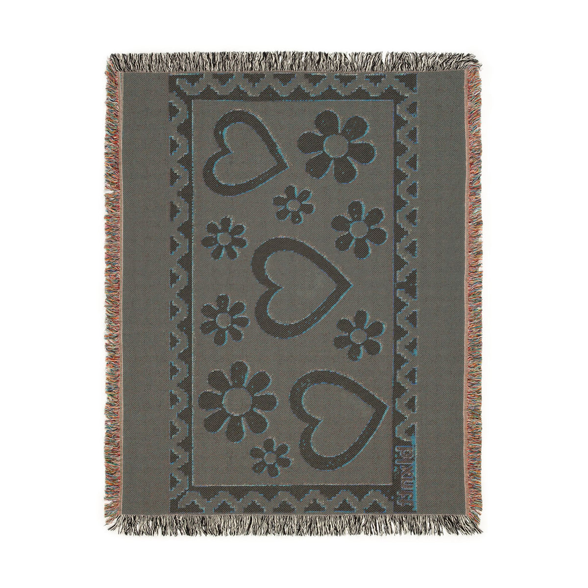 BLXNTT Red Hippie Woven Blanket #3