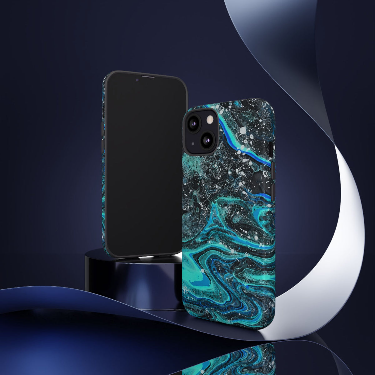 BLXNTT Deep Current Pour Tough Phone Case