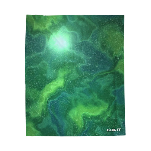 Green Rainbow Dream Blanket