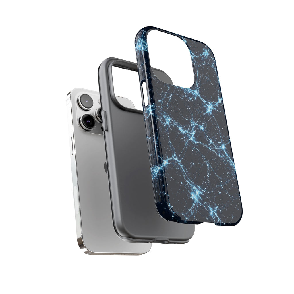Neon Mycelium - Ice Crystal Phone Case