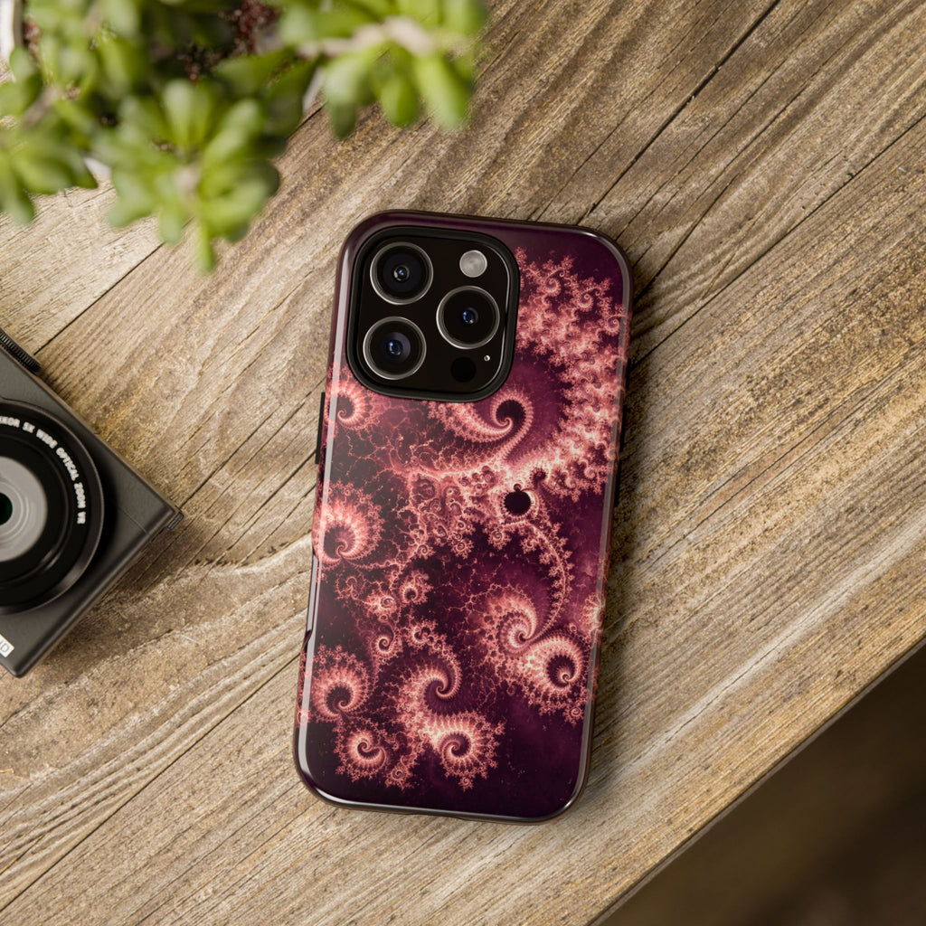 Copper Infinity - Rose Quartz Phone Case