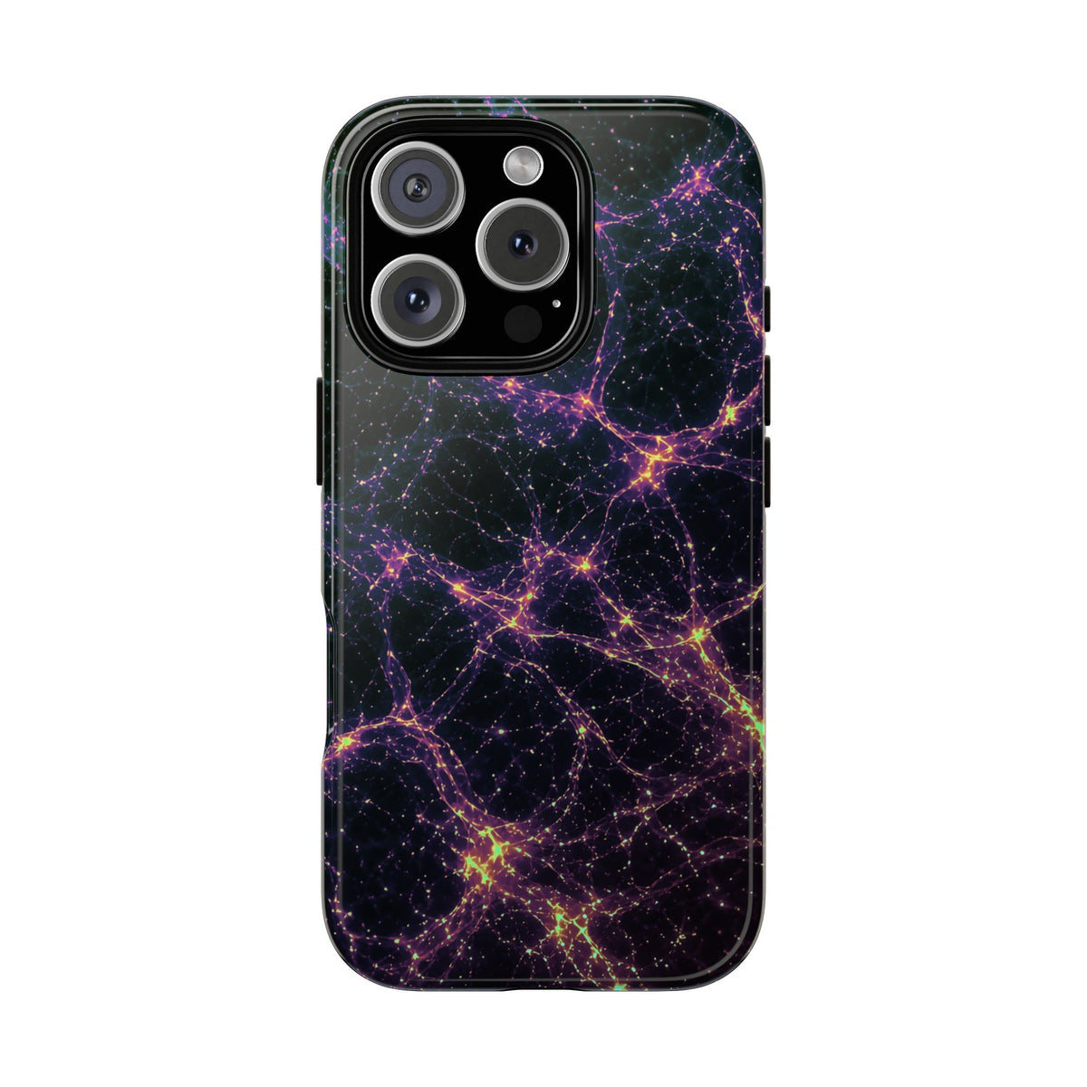 Neon Mycelium - Holographic Phone Case