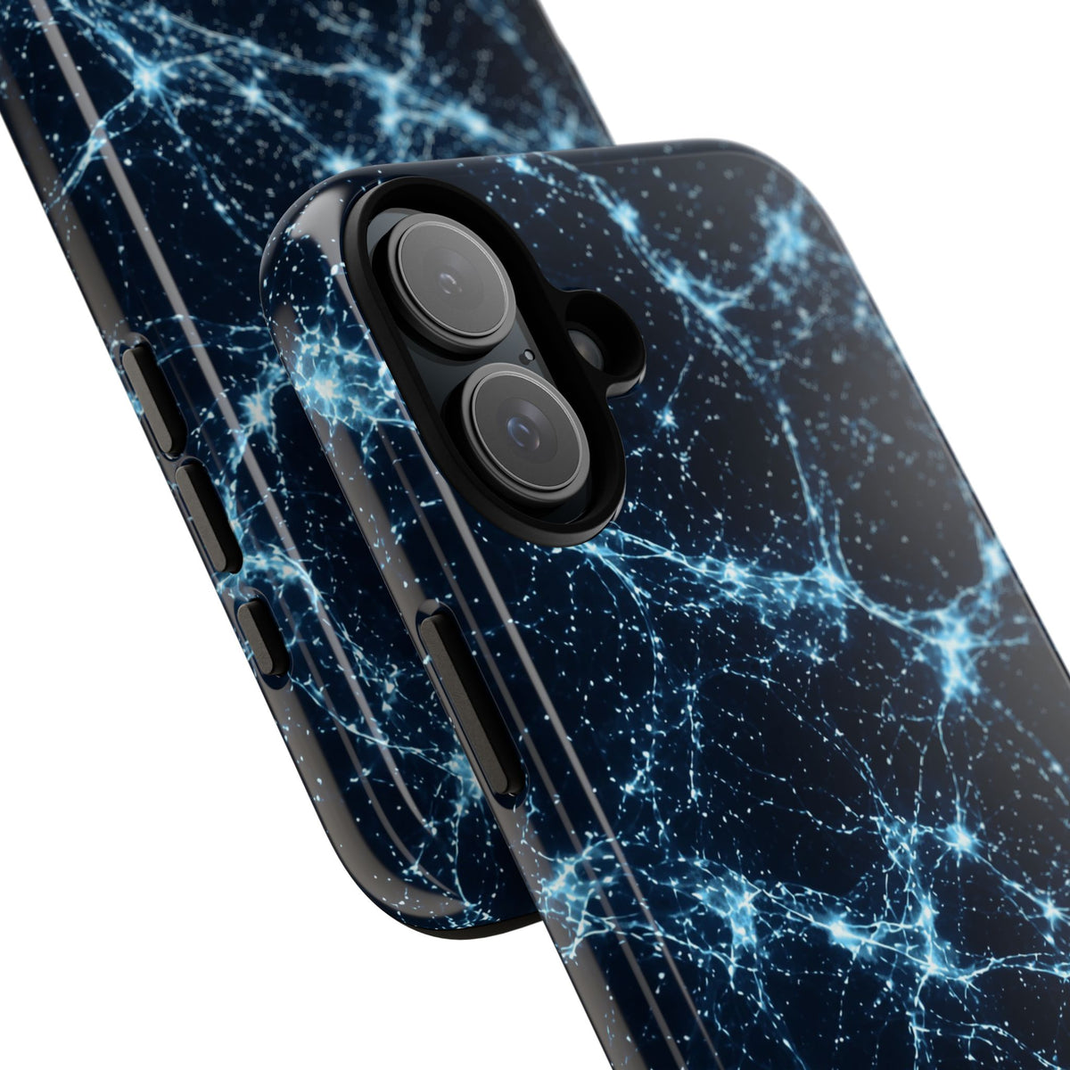 Neon Mycelium - Ice Crystal Phone Case