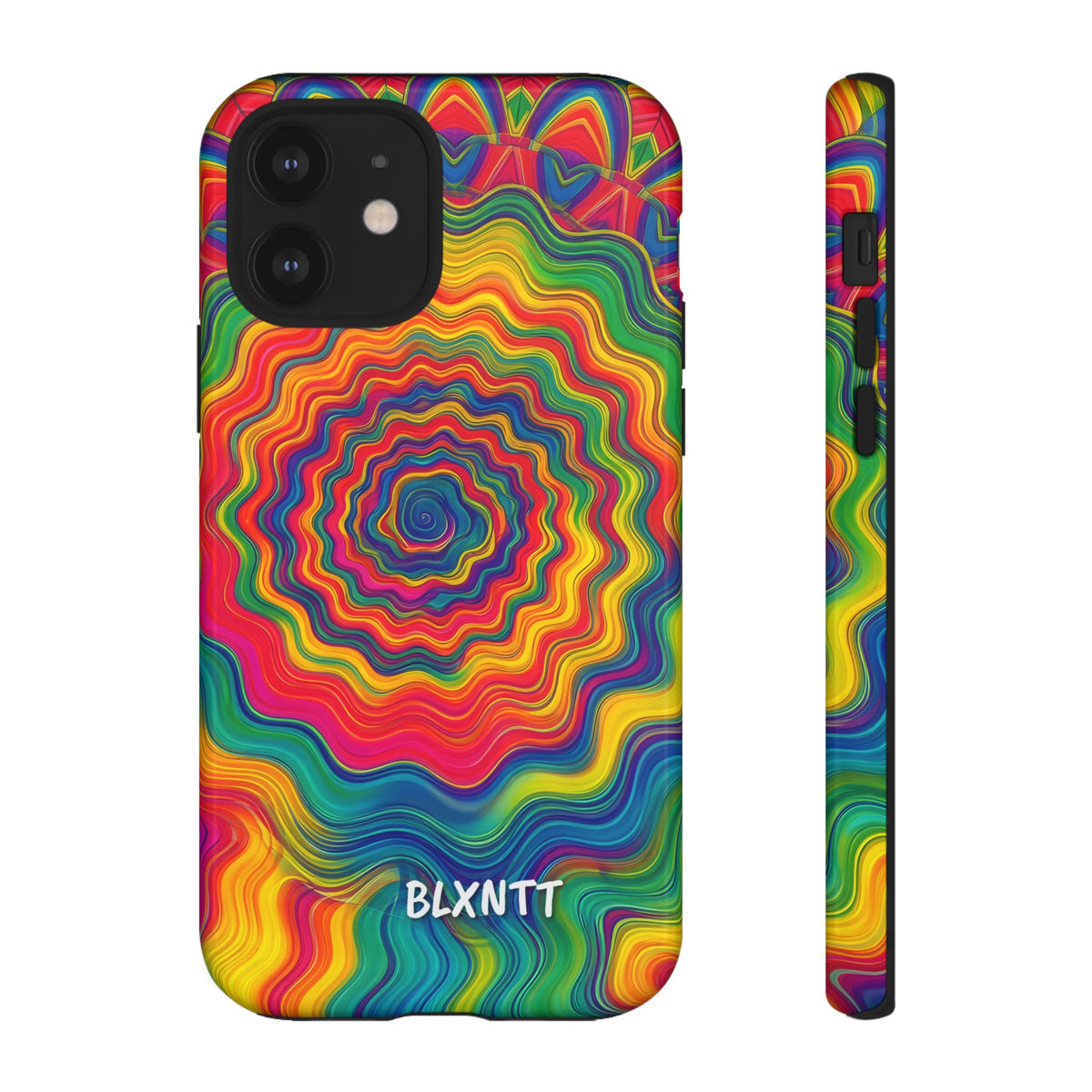 Hypnotic Rainbow Ripple Phone Case