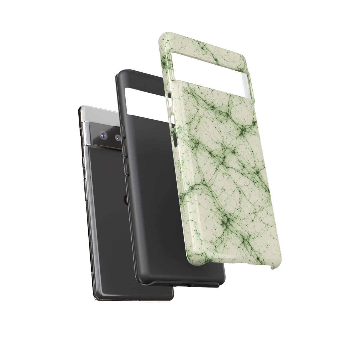 Neon Mycelium - Matcha Latte Phone Case