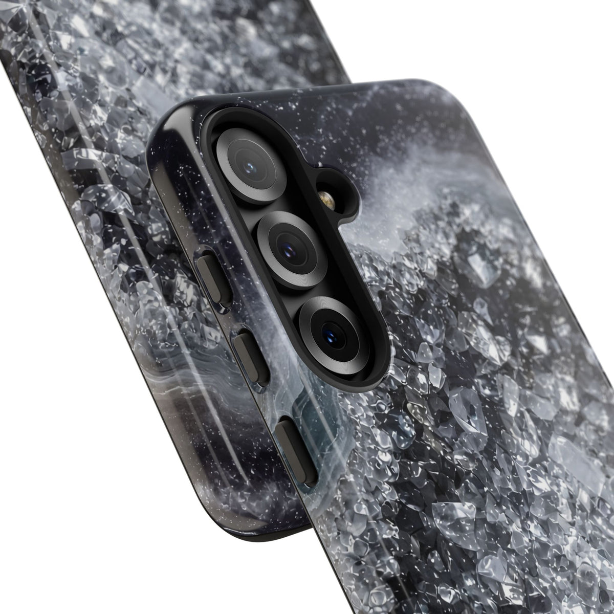 Geode Core - Silver Smoke Phone Case