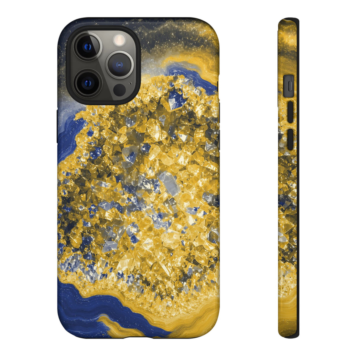 Geode Core - Mustard Navy Phone Case