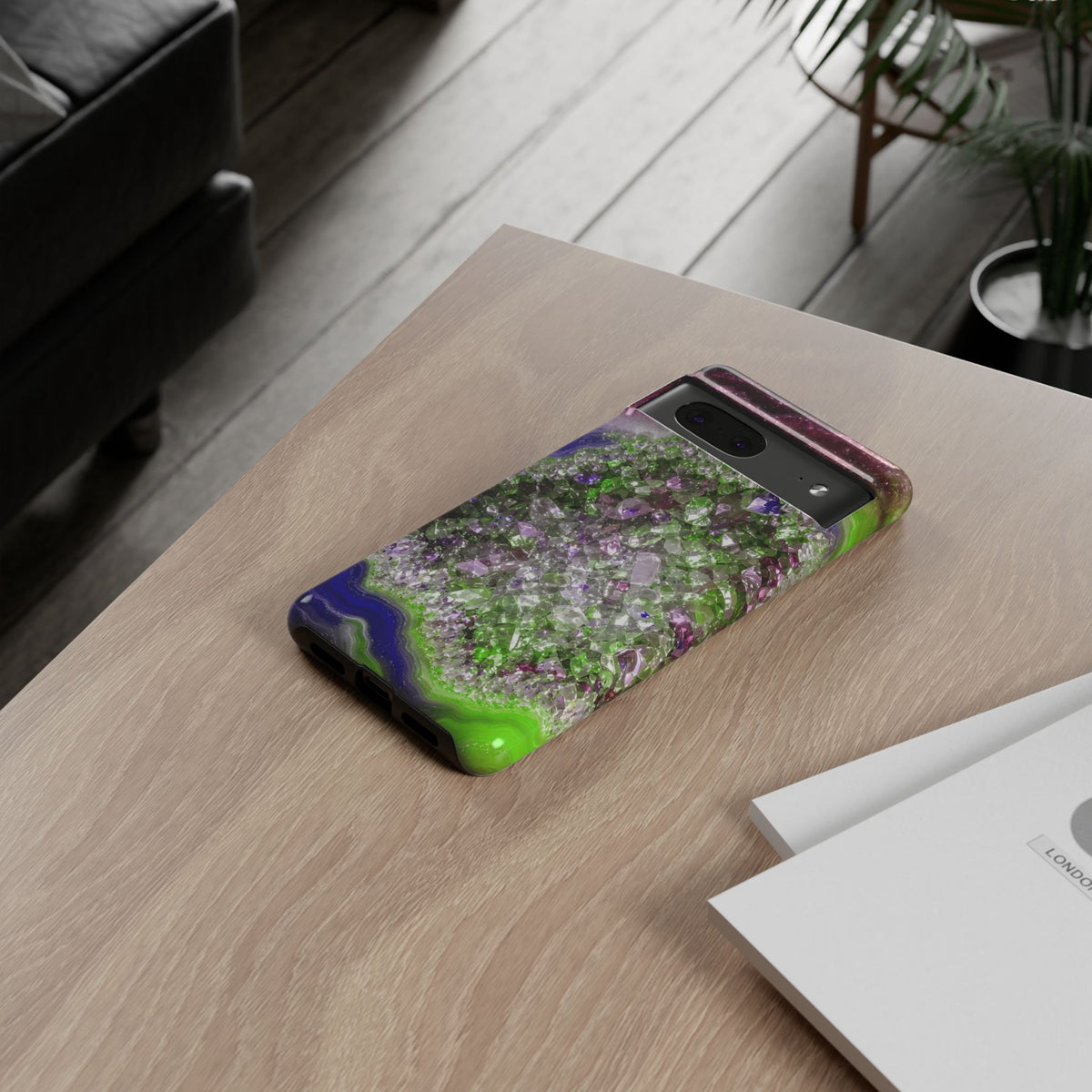 Geode Core - Cosmic Berry Phone Case
