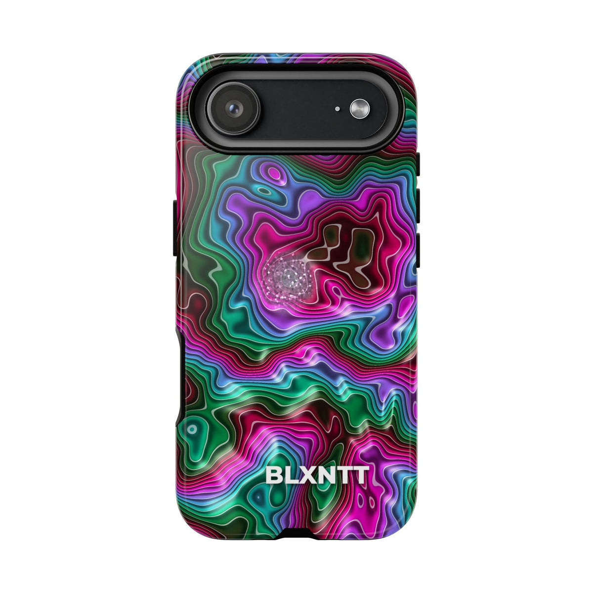 Neon Agate Phone Case