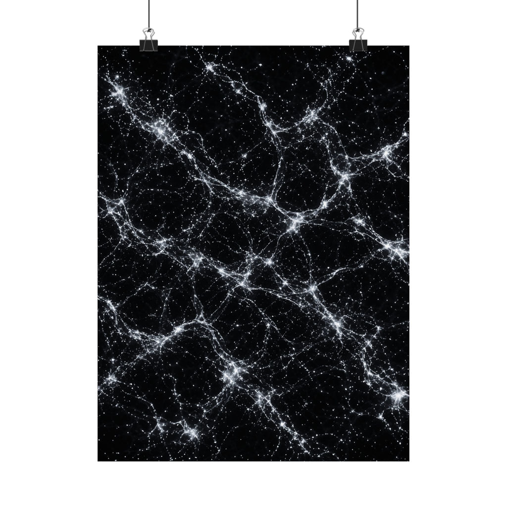 Neon Mycelium - Silver Ghost Poster