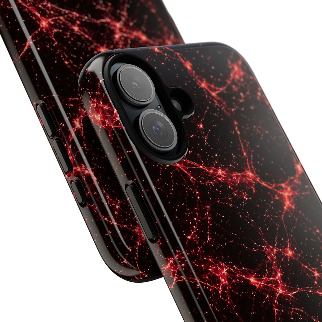 Neon Mycelium - Blood Moon Phone Case