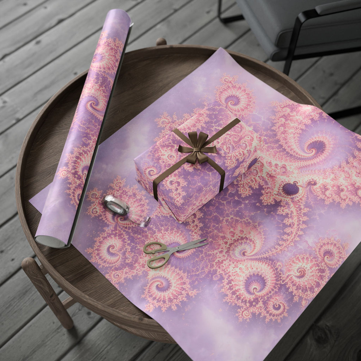 Copper Infinity - Sakura Dusk Wrapping Paper