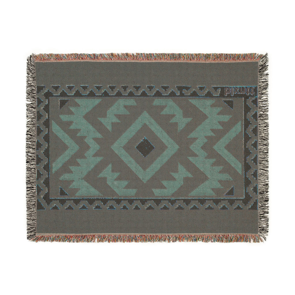 BLXNTT Red Hippie Woven Blanket #2