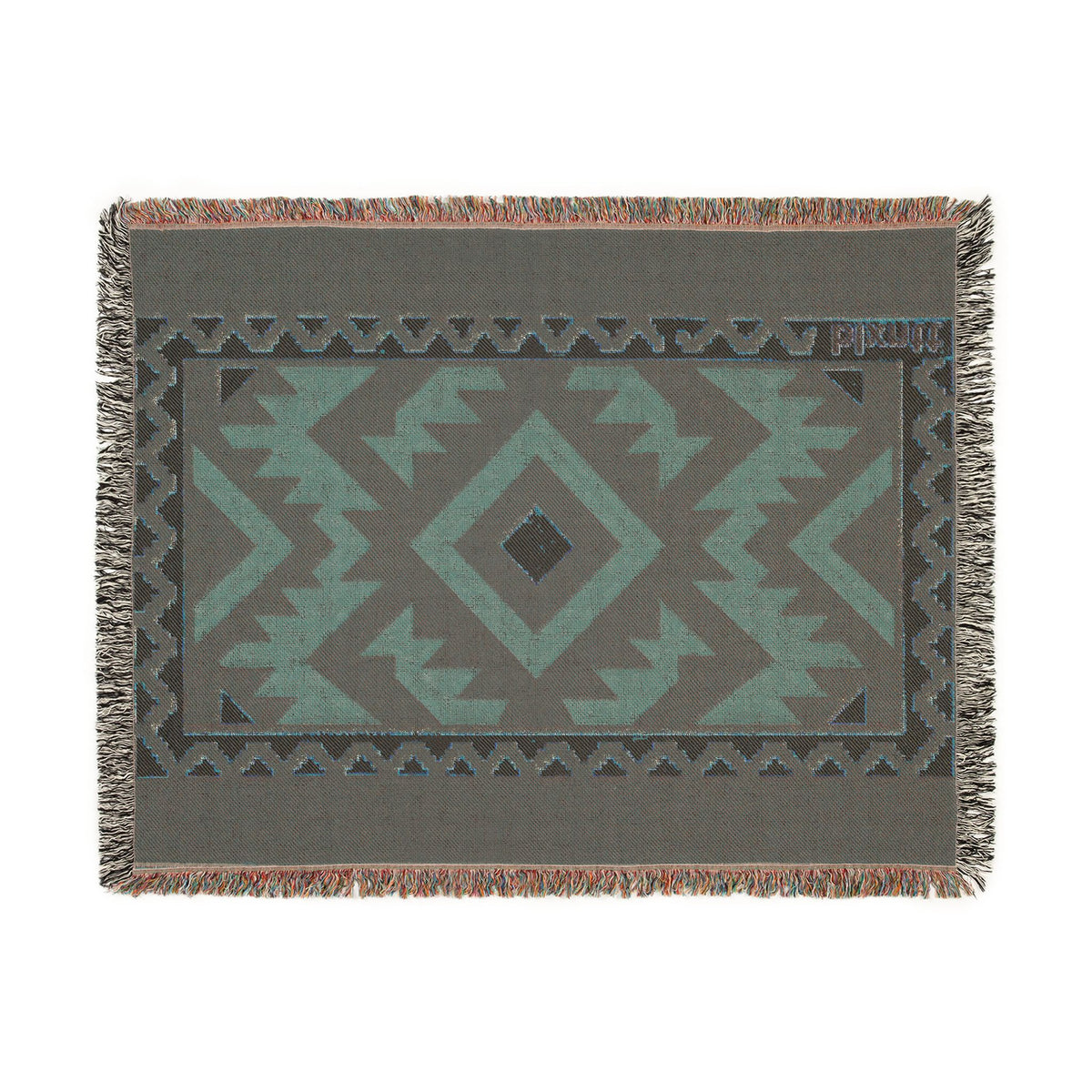 BLXNTT Red Hippie Woven Blanket #2